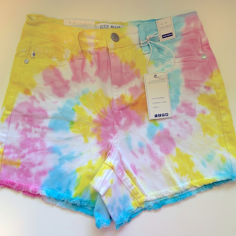 Tie Dye Judy Blue Shorts